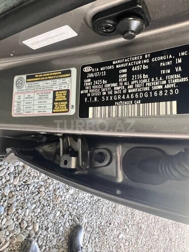 Kia Optima 2013, 136,794 km - 2.0 l - Ağdaş