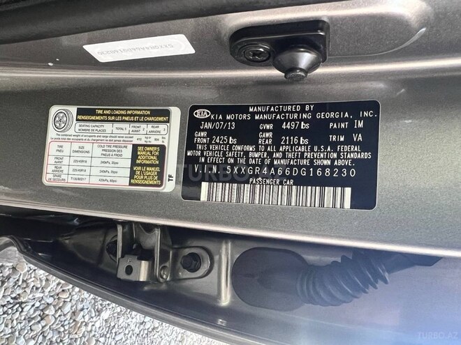 Kia Optima 2013, 136,794 km - 2.0 l - Ağdaş