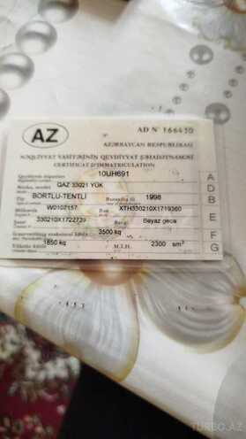 GAZ 33021 1998, 500,000 km - 2.3 l - Bakı