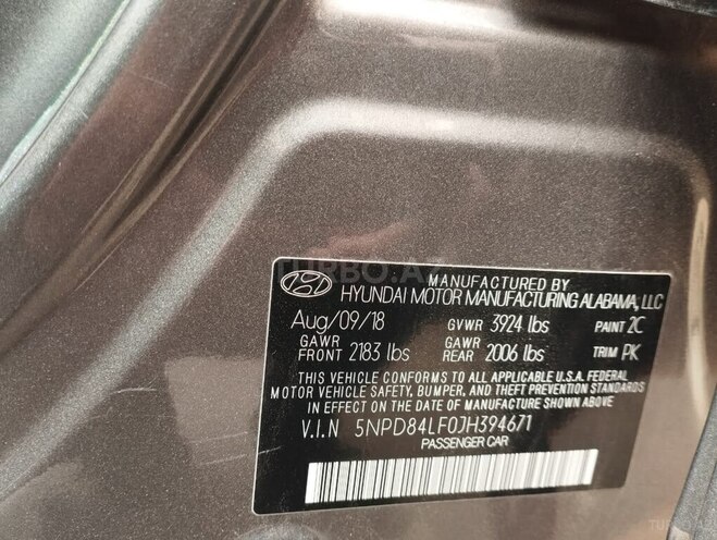 Hyundai Elantra 2018, 85,000 km - 2.0 l - Bakı