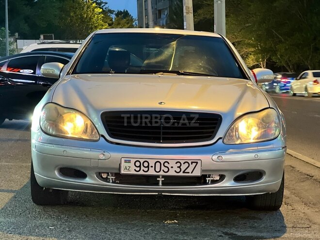 Mercedes S 320 2002, 358,000 km - 3.2 l - Bakı