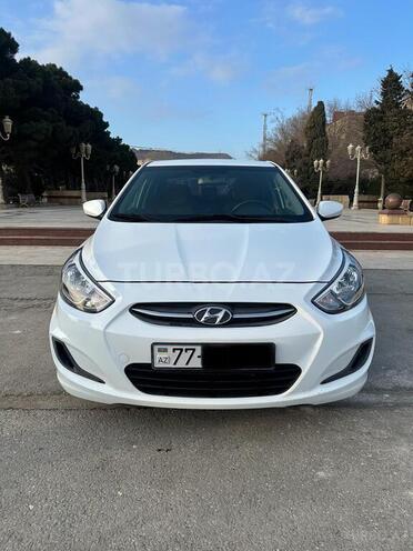 Hyundai Accent 2017, 123,000 km - 1.6 л - Bakı