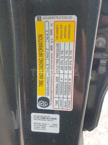 Chevrolet Malibu 2018, 82,000 km - 1.5 l - Bərdə