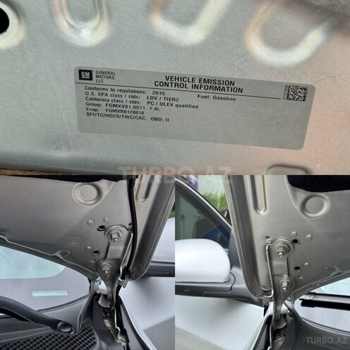 Chevrolet Cruze 2015, 143,000 km - 1.4 l - Gəncə