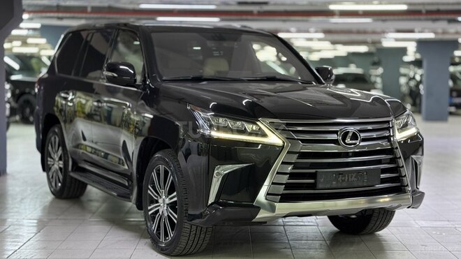 Lexus LX 450d 2016, 216,000 km - 4.5 л - Bakı