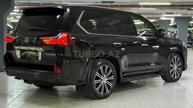 Lexus LX 450d 2016, 216,000 km - 4.5 л - Bakı