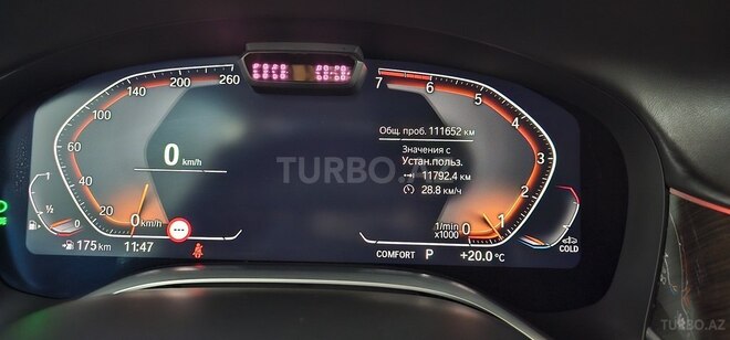 BMW 750 2019, 111,000 km - 4.4 l - Bakı