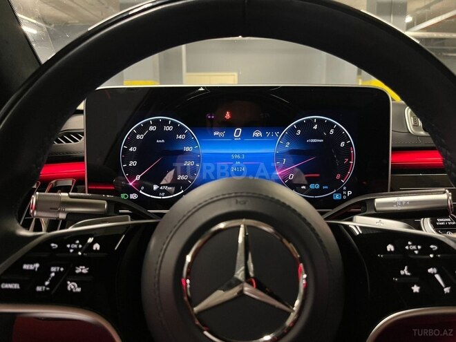 Mercedes S 500 4MATIC 2022, 24,124 km - 3.0 л - Bakı