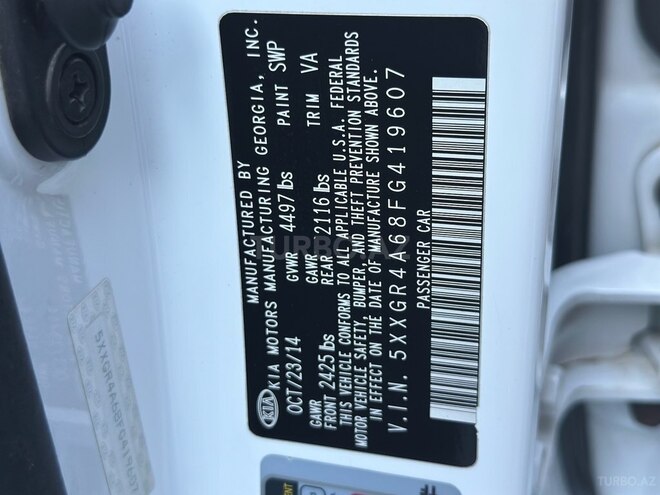 Kia Optima 2015, 130,357 km - 2.0 l - Bakı