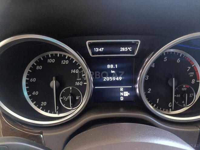 Mercedes ML 350 4MATIC 2012, 205,949 km - 0.4 л - Bakı