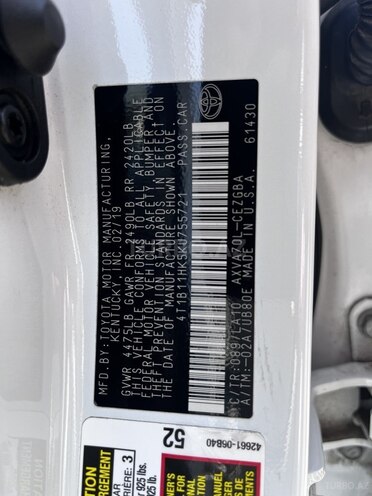 Toyota Camry 2019, 139,742 km - 2.5 l - Bakı
