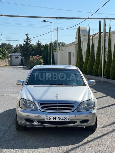 Mercedes S 320 2001, 290,500 km - 3.2 l - Bakı