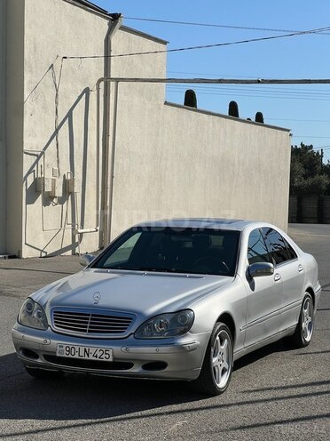 Mercedes S 320 2001, 290,500 km - 3.2 l - Bakı