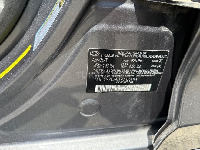 Hyundai Elantra 2018, 135,636 km - 2.0 л - Bakı