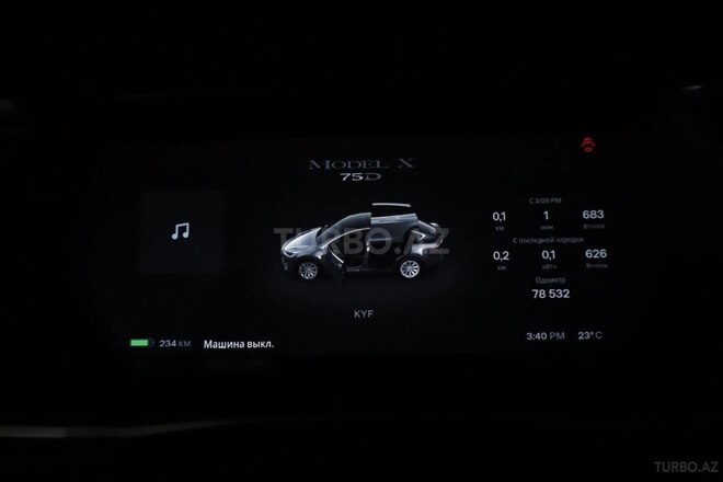 Tesla Model X 2017, 86,000 km - 0.0 л - Bakı