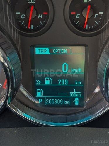 Chevrolet Cruze 2015, 206,000 km - 1.4 l - Bakı