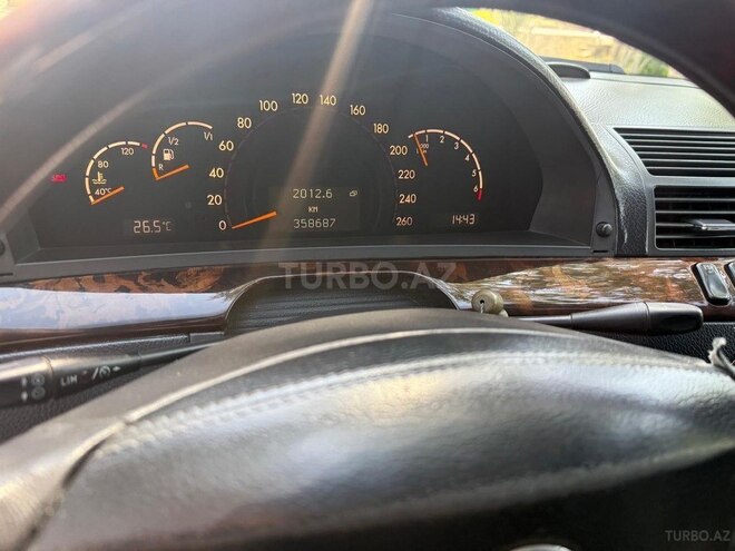 Mercedes S 320 2002, 358,687 km - 3.2 l - Salyan