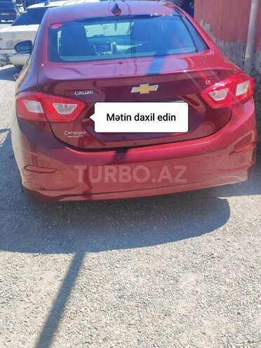 Chevrolet Cruze 2016, 168,000 km - 1.4 l - Bakı