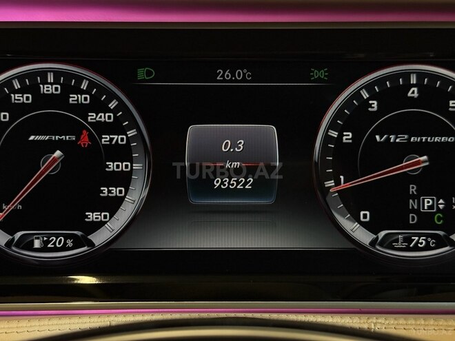 Mercedes S 65 AMG 2013, 90,000 km - 6.0 l - Bakı