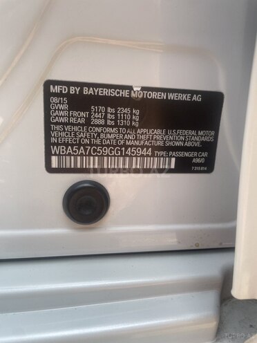 BMW 528 2015, 132,000 km - 2.0 l - Bakı