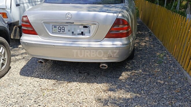 Mercedes S 320 2001, 396,563 km - 2.9 l - İmişli