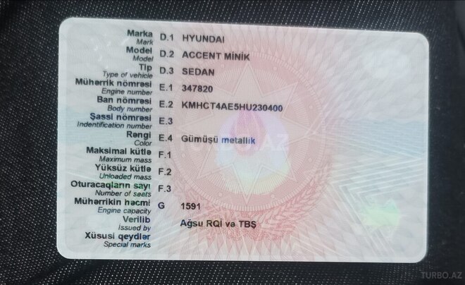 Hyundai Accent 2016, 177,000 km - 1.6 l - Bakı