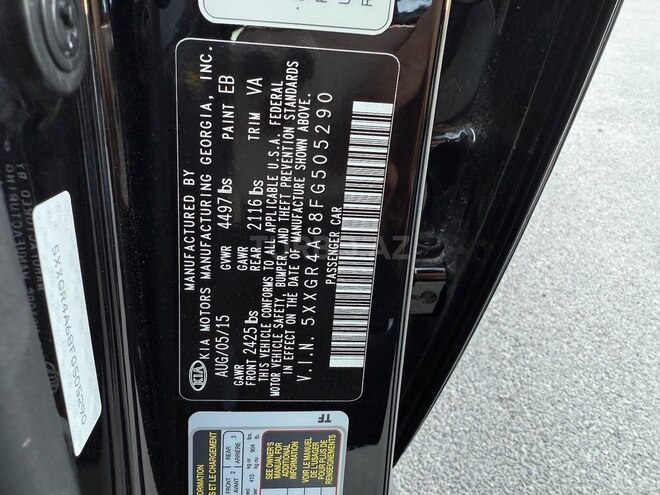 Kia Optima 2015, 101,000 km - 2.0 l - Bakı