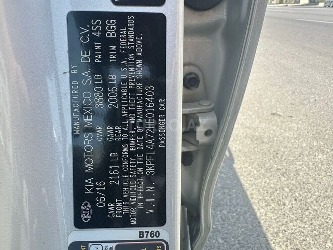Kia Forte 2016, 166,000 km - 2.0 l - Bakı