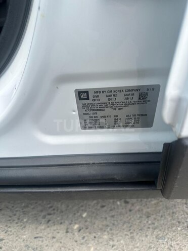 Chevrolet Trax 2019, 16,898 km - 1.4 л - Gəncə