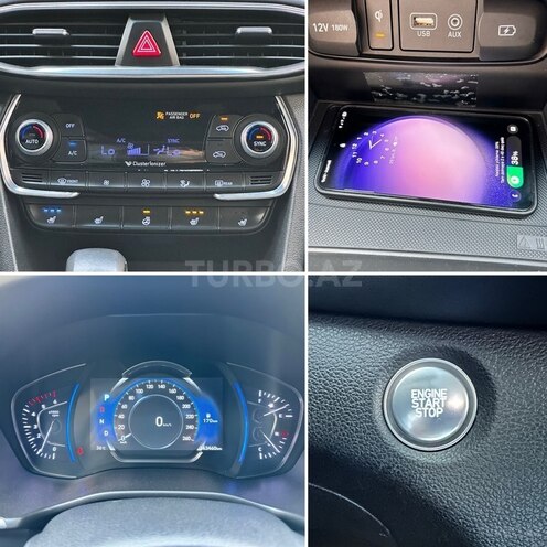 Hyundai Santa Fe 2018, 163,500 km - 2.0 l - Bakı