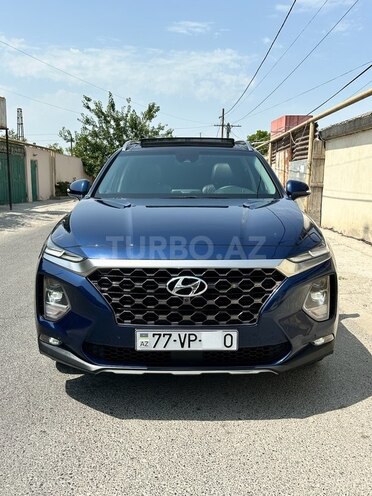 Hyundai Santa Fe 2018, 163,500 km - 2.0 l - Bakı