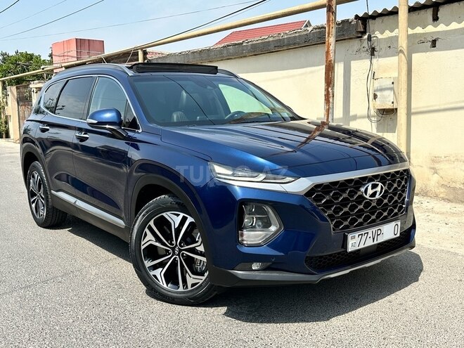 Hyundai Santa Fe 2018, 163,500 km - 2.0 l - Bakı