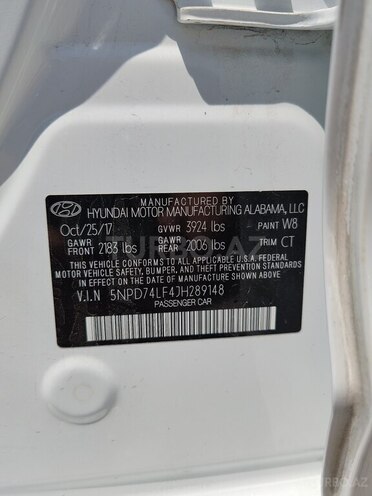 Hyundai Elantra 2017, 102,354 km - 2.0 l - Bakı