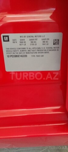 Chevrolet Cruze 2014, 220,000 km - 1.4 l - Bakı