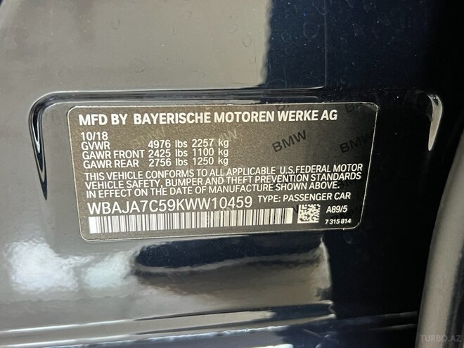 BMW 520 2018, 110,000 km - 2.0 l - Bakı