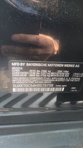 BMW X5 2016, 195,000 km - 2.0 l - Bakı