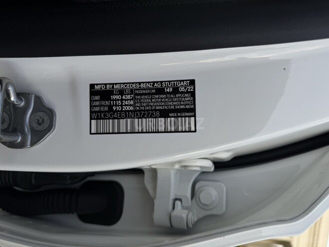 Mercedes  2022, 43,000 km - 1.5 л - Bakı
