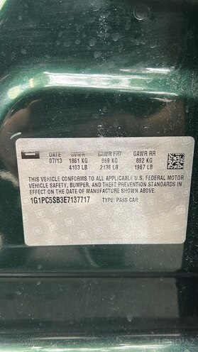 Chevrolet Cruze 2013, 285,000 km - 1.4 l - Bakı