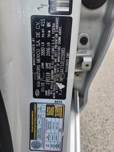 Kia Forte 2018, 184,170 km - 2.0 l - Bakı