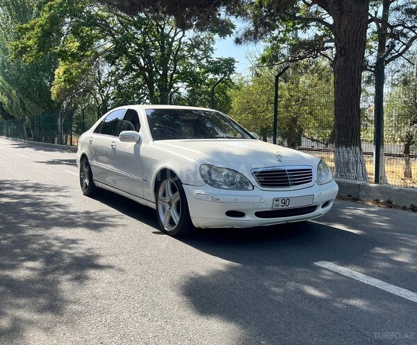 Mercedes S 320 2001, 373,400 km - 3.2 l - Bakı