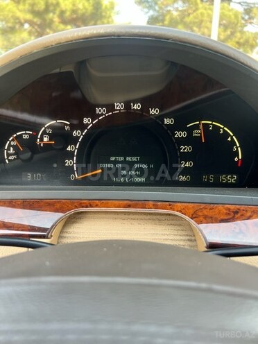 Mercedes S 320 2001, 373,400 km - 3.2 l - Bakı