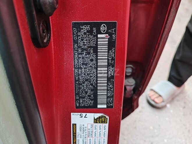 Toyota Prius 2007, 493,452 km - 1.5 l - Bakı