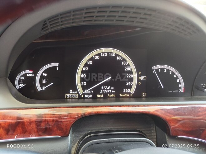 Mercedes S 500 2010, 217,471 km - 4.7 l - Bakı