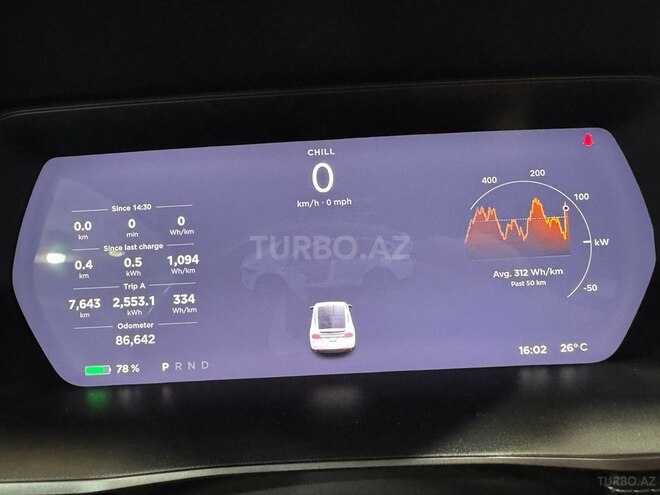 Tesla Model X 2018, 86,600 km - 0.0 l - Bakı