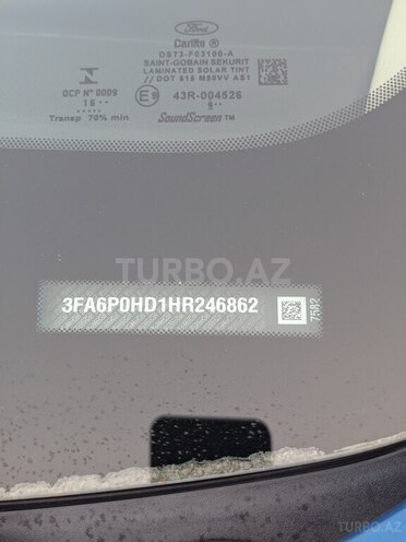 Ford Fusion (North America) 2016, 83,000 km - 1.5 l - Bakı