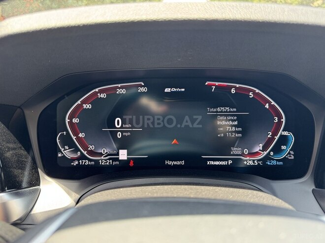 BMW 330e 2022, 67,600 km - 2.0 l - Bakı