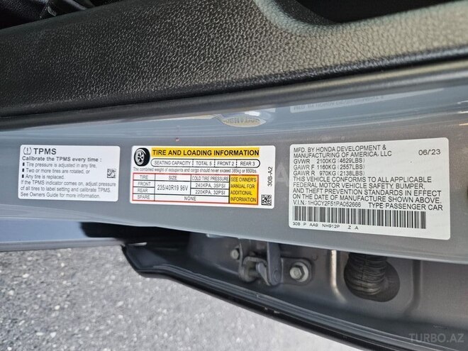 Honda Accord 2023, 12,000 km - 2.0 l - Bakı