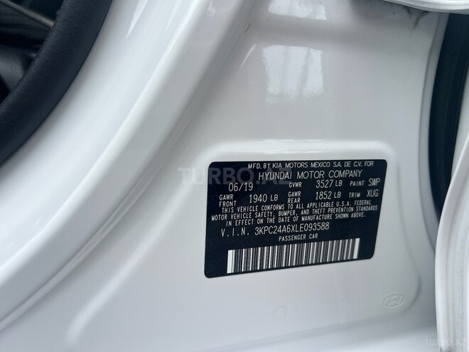 Hyundai Accent 2019, 73,774 km - 1.6 l - Bakı