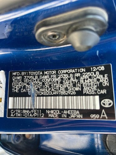 Toyota Prius 2008, 275,000 km - 1.5 l - Bakı