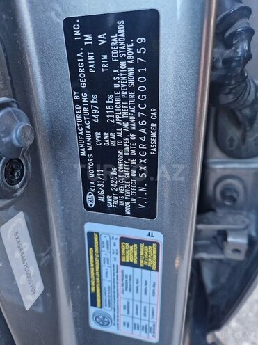Kia Optima 2011, 249,448 km - 2.0 л - Bakı